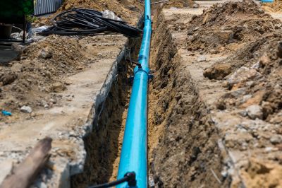 Water Line Installation detail